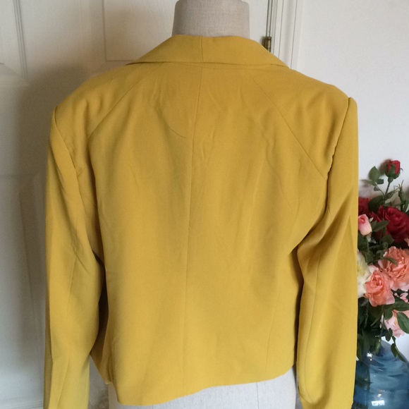 Philosophy mustard blazer size 6 NWT - Picture 2 of 4
